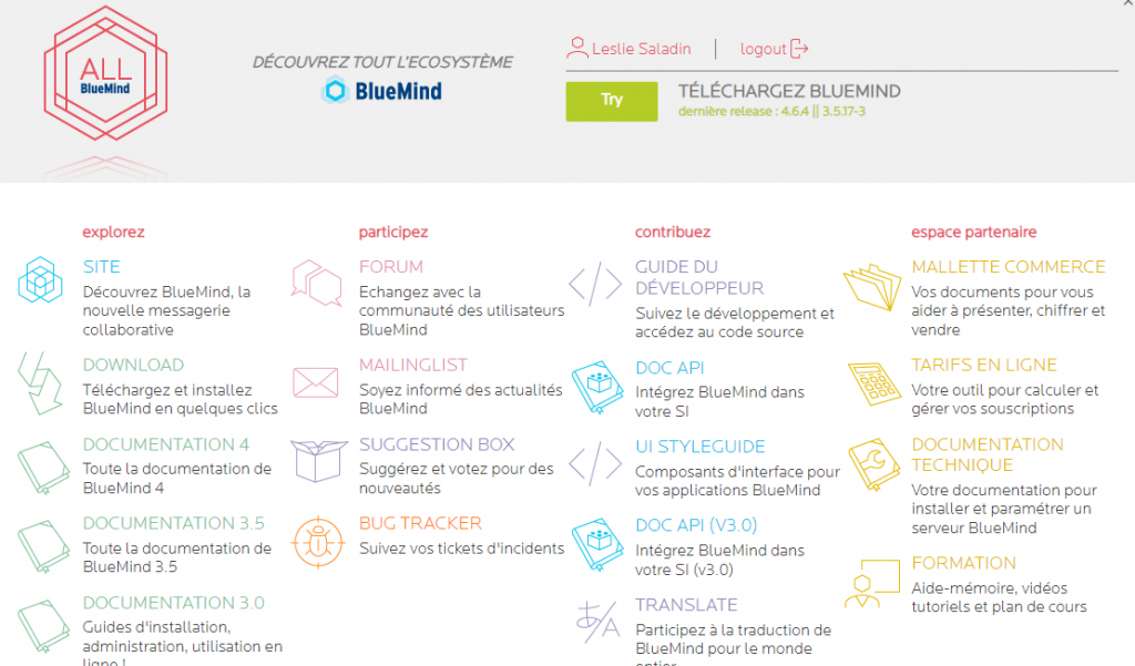 AllBlueMind - portail collaboratif