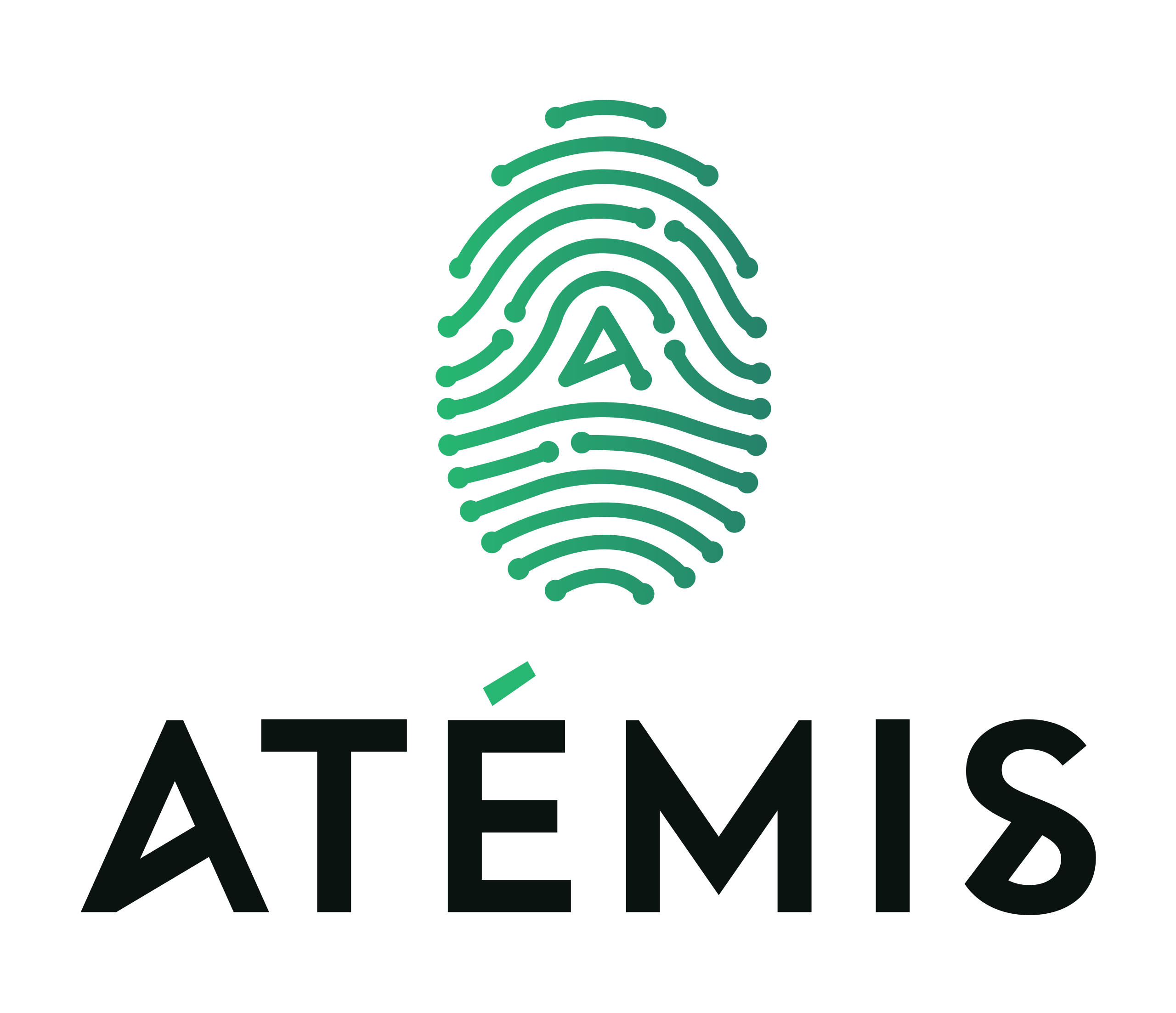 Logo ATEMIS vertical - noir transparent Logo Atemis - Partenaire BlueMind