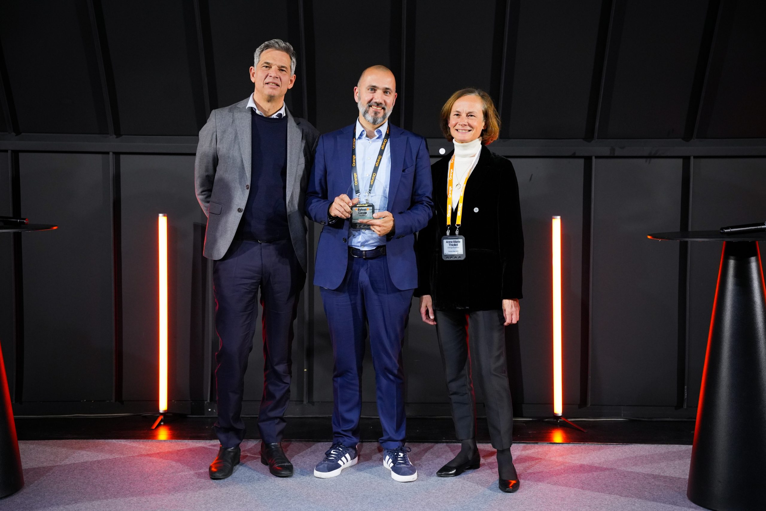 Best Partner Award remis à Sylvain Garcia par Orange pour BlueMind