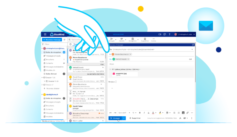 BlueMind - Messagerie collaborative - accompagnement utilisateur